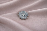 Bijou de bouton / pin's Elise Argent
