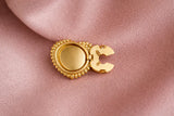 Bijou de bouton / pin's Nina Or