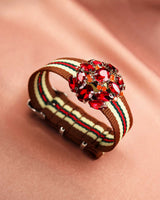 Bracelet Tanya marron - Bracelets - froufrouz