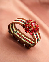 Bracelet Tanya marron - Bracelets - froufrouz