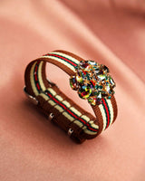 Bracelet Tanya marron - Bracelets - froufrouz