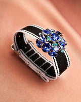 Bracelet Tanya blanc noir - Bracelets - froufrouz