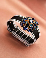 Bracelet Tanya blanc noir - Bracelets - froufrouz