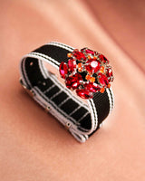 Bracelet Tanya blanc noir - Bracelets - froufrouz