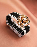 Bracelet Tanya blanc noir - Bracelets - froufrouz