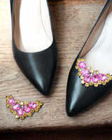 Clips Alma rose orange - Clips - froufrouz