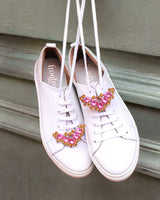 Clips Alma rose orange - Clips - froufrouz