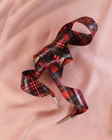 Lacets satin écossais