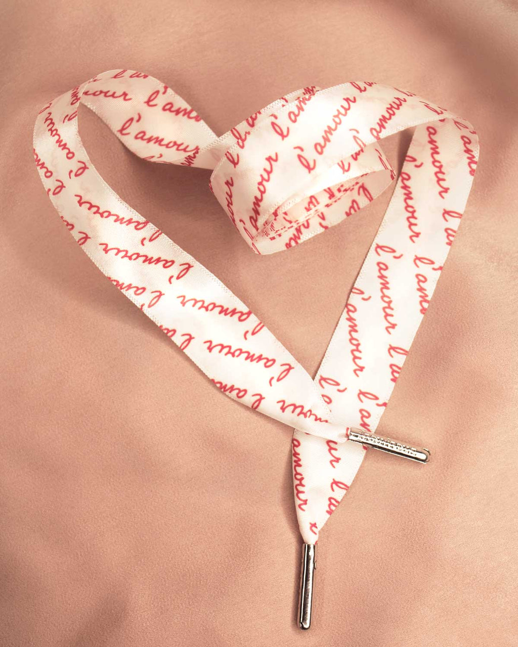 Lacets satin l'amour Achetez en ligne sur Froufrouz