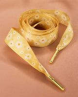 Lacets satin pâquerettes - Lacets - froufrouz