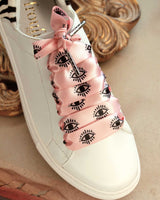 Lacets satin yeux
