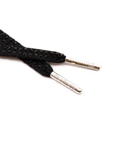 Lacets strass noir