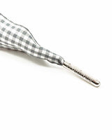 Lacets vichy gris - Lacets - froufrouz