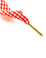 Lacets vichy rouge - Lacets - froufrouz