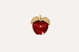 Bijou de bouton / pin's Pomme d'amour