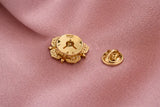 Bijou de bouton / pin's Ruby