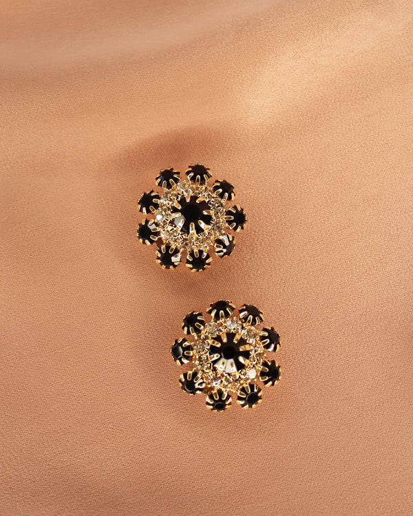 Clips Romy cristal noir