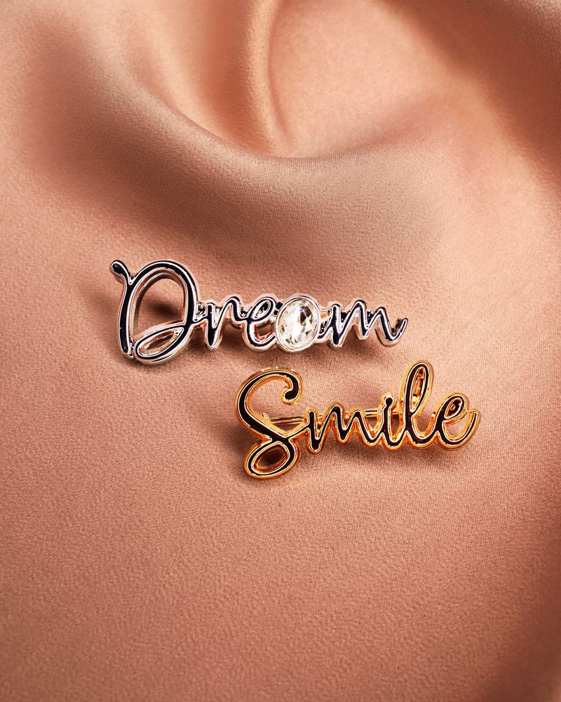 Broche Smile or - Broches - froufrouz