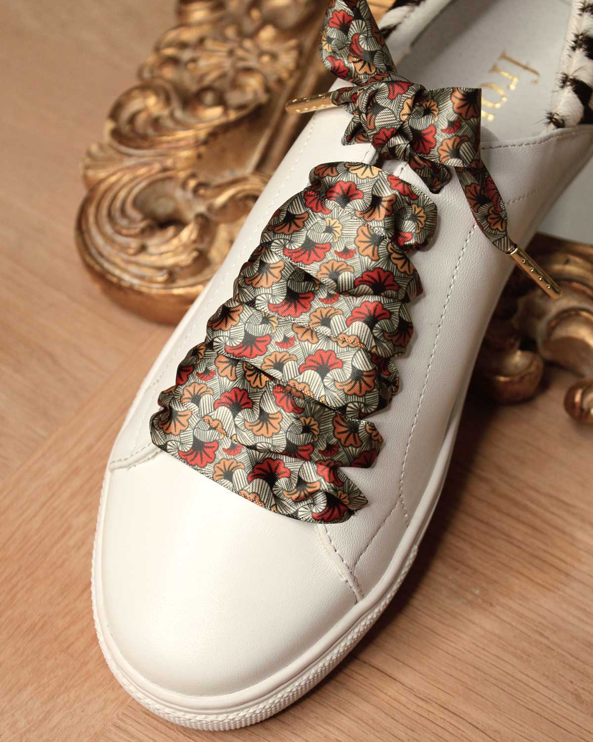 Lacets Ronds Chaussure Avec Lacet Ruban Lacet Blanc Valeur Le Noir