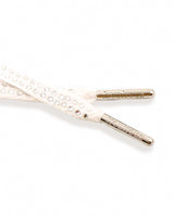 Lacets strass blanc